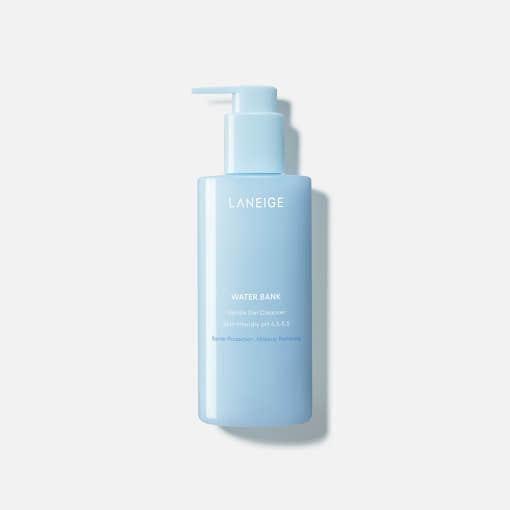 LANEIGE Water Bank Gentle Gel Cleanser - 250ml | Mild pH - Balanced Daily Cleanser - Glam Global UKLANEIGE