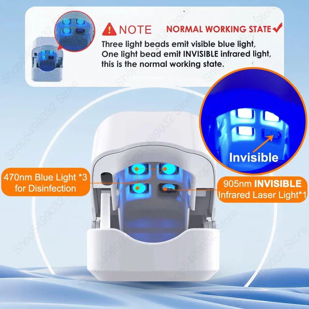 Laser Nail Fungus Treatment Device - Glam Global UK