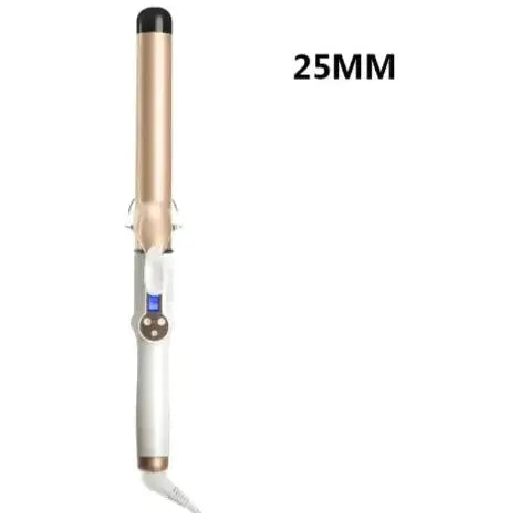 LCD Electric Curling Iron – Large Curl Styler for Voluminous Curls - Glam Global UK