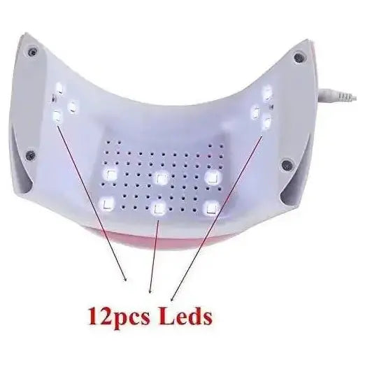 LED Lamp Nail Dryer - Glam Global UK