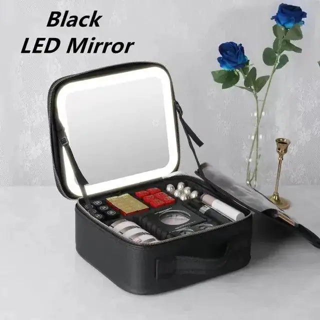 LED Light Cosmetic Bag - Glam Global UK