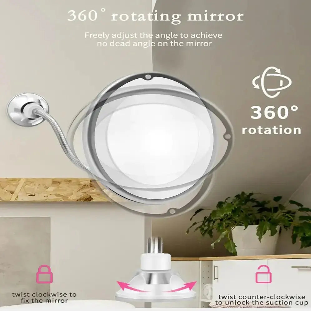 LED Lighted Makeup Mirror - Glam Global UK