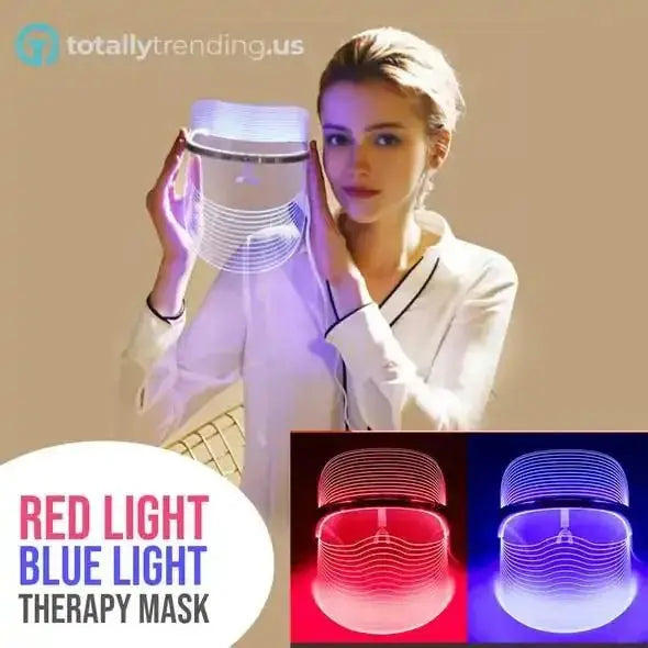 LED Photon Light Therapy Facial Mask - Glam Global UK