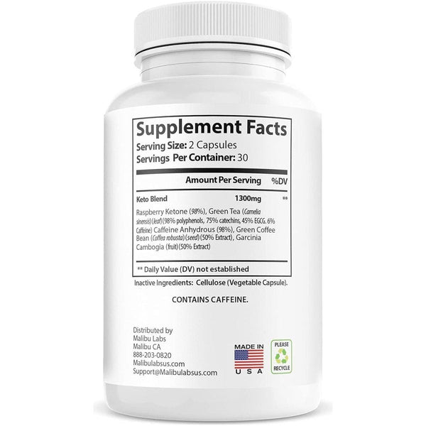 Lifestyle Keto Strong Advanced Formula 1300Mg, Made in the USA - 30 Day Supply (60 Capsules) - Glam Global UKLifestyle