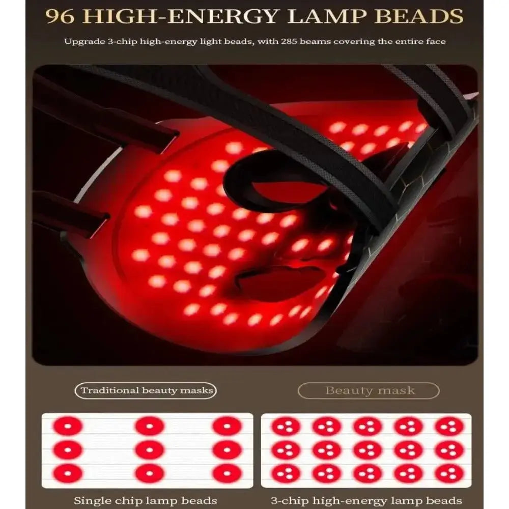 Light Therapy Face Mask - Glam Global UK