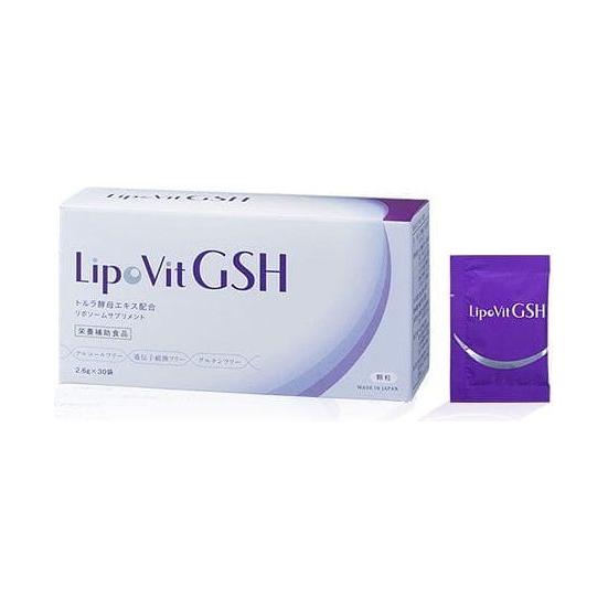 LIPOVIT GSH Liposomes Glutathione 30 packets - Glam Global UK