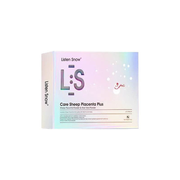 LISTEN SNOW Sheep Placenta Capsules - Glam Global UKLISTEN SNOW