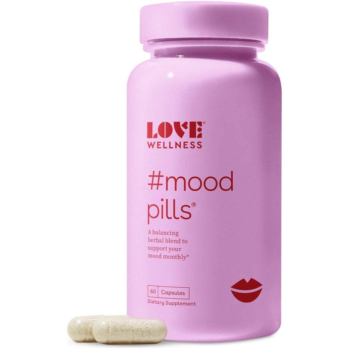 Love Wellness Mood Pill - 60 Capsules - Glam Global UK