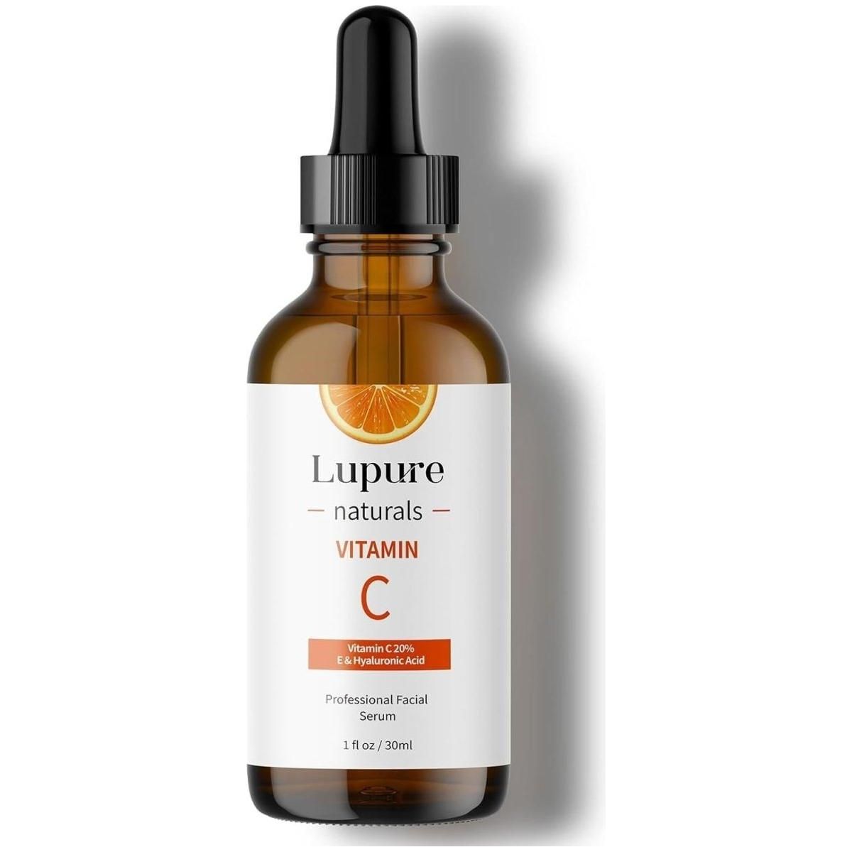 Lupure Naturals Professional Vitamin C Face Serum 20% - 30ml - Glam Global UK