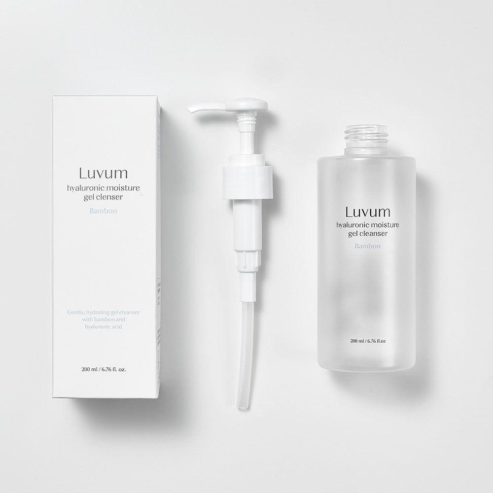 Luvum Bamboo Hyaluronic Moisture Gel Cleanser 200ml - Glam Global UKLuvum