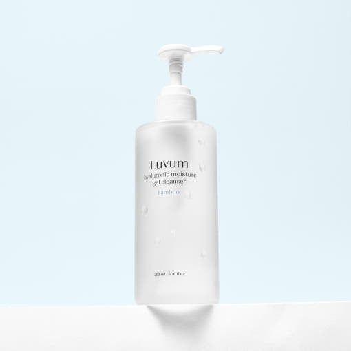 Luvum Bamboo Hyaluronic Moisture Gel Cleanser 200ml - Glam Global UKLuvum