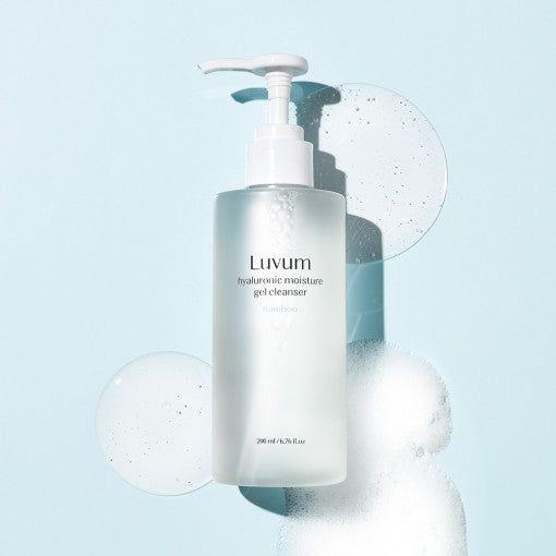 Luvum Bamboo Hyaluronic Moisture Gel Cleanser 200ml - Glam Global UK