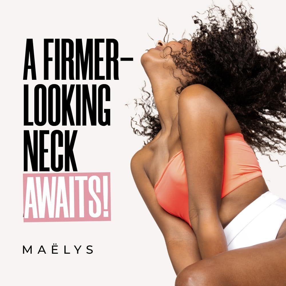 MAËLYS Cosmetics B - POISED Neck Cream for Tightening and Firming - Neck Tightening Cream for Sagging Skin - Smooths Fine Lines and Wrinkles in the Décolleté Area - Glam Global UK