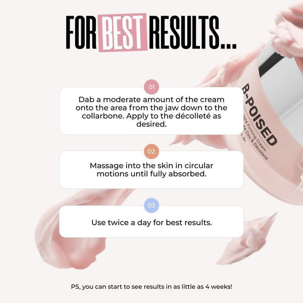 MAËLYS B - POISED Neck Cream - Tightening & Firming Cream for Sagging Skin - 50 ml - Glam Global UKMAËLYS