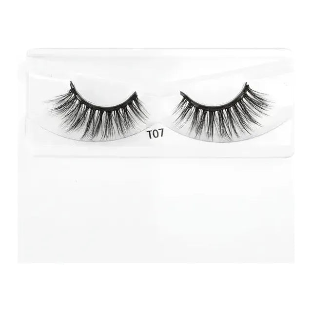 Magnetic Eyelashes Set with Waterproof Eyeliner and Tweezer - Glam Global UK