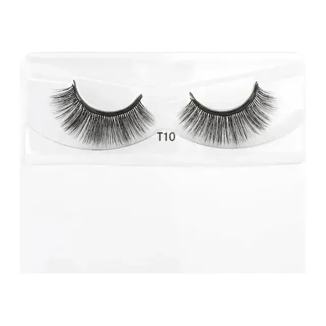 Magnetic Eyelashes Set with Waterproof Eyeliner and Tweezer - Glam Global UK