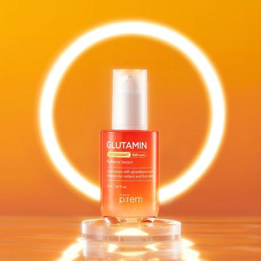 make p:rem Glutamin Antioxidant Radiance Serum 50ml - Glam Global UK