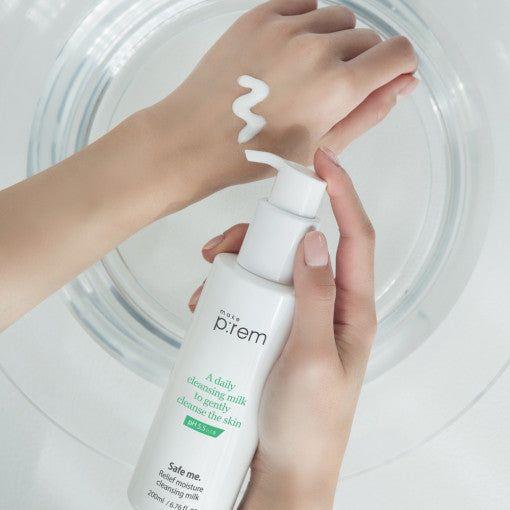 make p:rem Safe Me. Relief Moisture Cleansing Milk 500ml - Glam Global UK