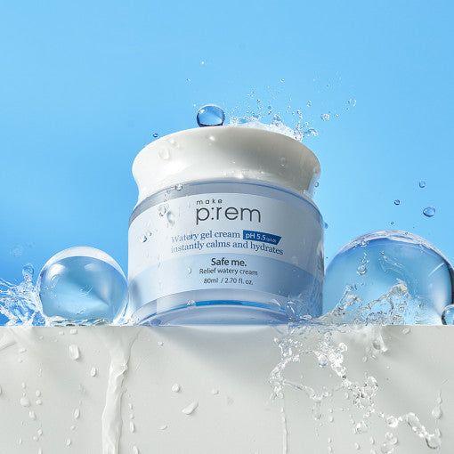 make p:rem Safe Me. Relief Watery Cream 80ml - Glam Global UKmake p:rem