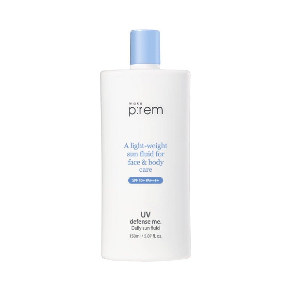 make p:rem UV Defense Me. Daily Sun Fluid 150ml - Glam Global UK