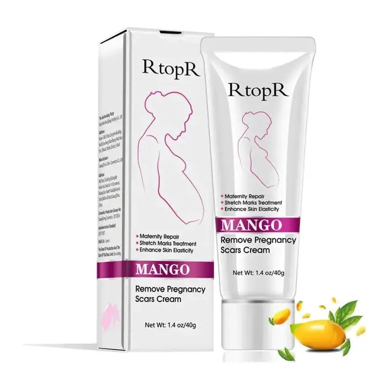 Mango Stretch Mark Cream For Pregnancy Repair - Glam Global UK