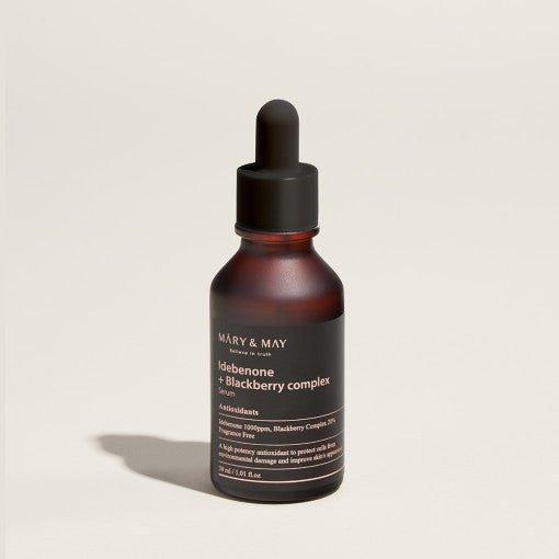 MARY & MAY Idebenone + Blackberry Complex Serum - 30ml - Glam Global UKMARY & MAY