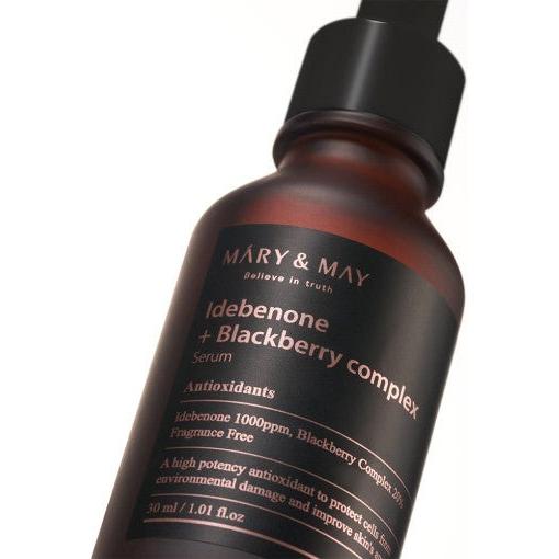 MARY & MAY Idebenone + Blackberry Complex Serum - 30ml - Glam Global UKMARY & MAY