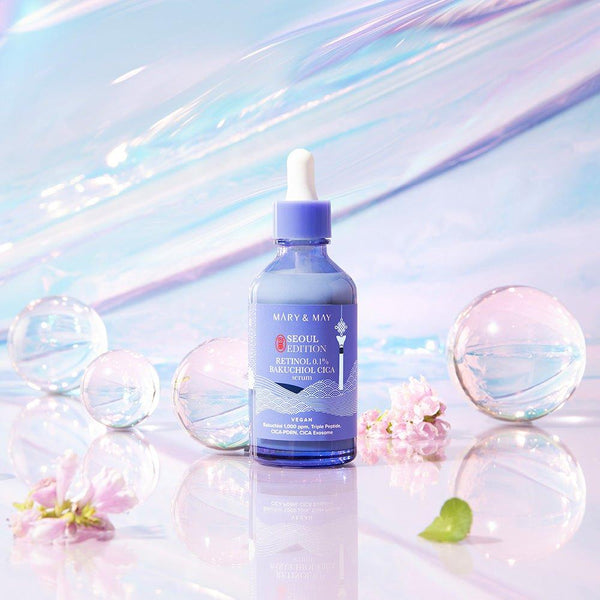 [MARY & MAY] Retinol 0.1% Bakuchiol Cica Serum 80ml - Glam Global UKMARY & MAY