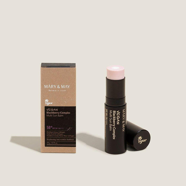 [MARY & MAY] Vegan Blackberry Complex Multi Sun balm SPF50+ PA++++ 10g - Glam Global UKMARY & MAY