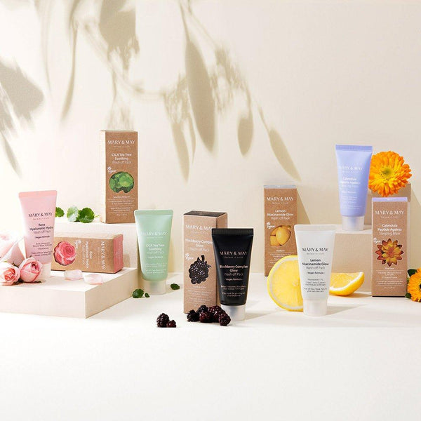 [MARY & MAY] Vegan Calendula Peptide Ageless Sleeping Mask 30g - Glam Global UKMARY & MAY