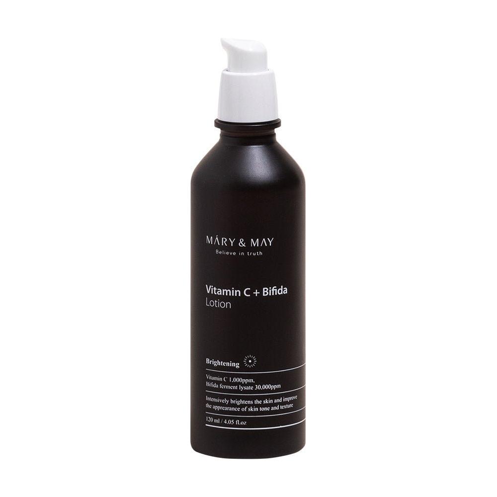 [MARY & MAY] Vitamin C+Bifida Lotion 120ml - Glam Global UKMARY & MAY