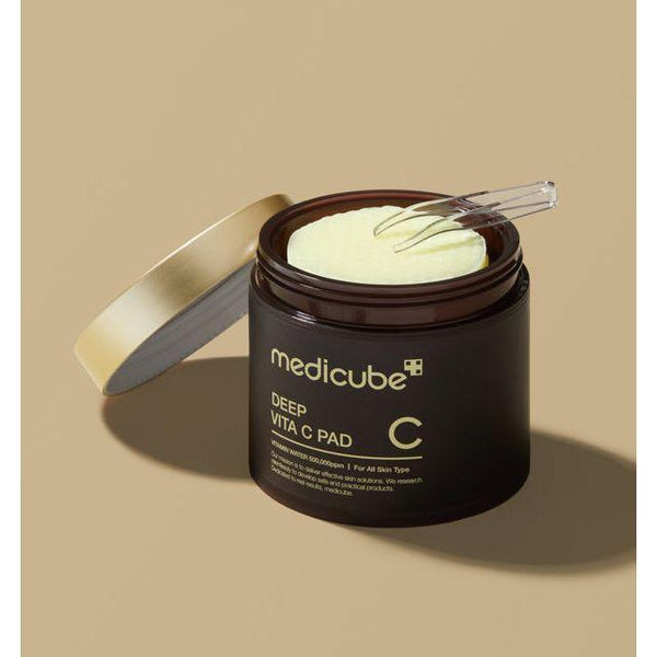 Medicube Deep Vita C Pad - 150g | Brightening & Exfoliating Vegan Toner Pads (70 Count) - Glam Global UKmedicube