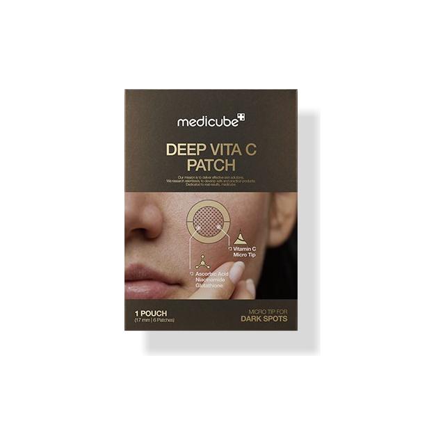 medicube Deep Vita C Patch 1box(17mm*6ea) - Glam Global UK