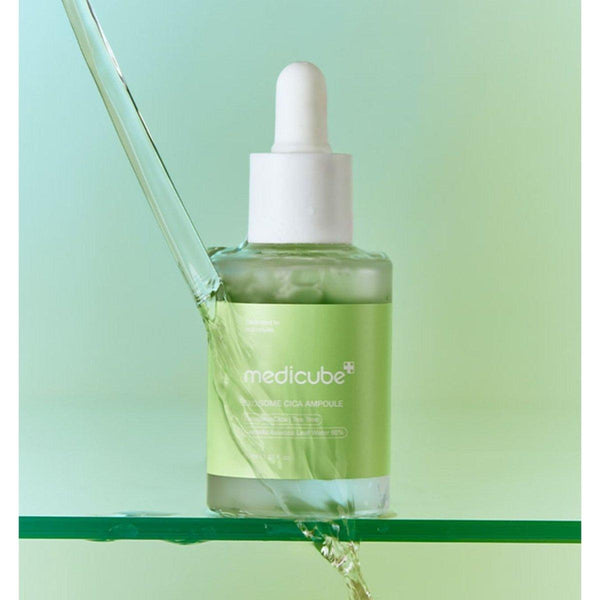 Medicube Exosome Cica Ampoule - 30ml | Intensive Soothing & Hydrating Treatment for Sensitive Skin - Glam Global UKmedicube