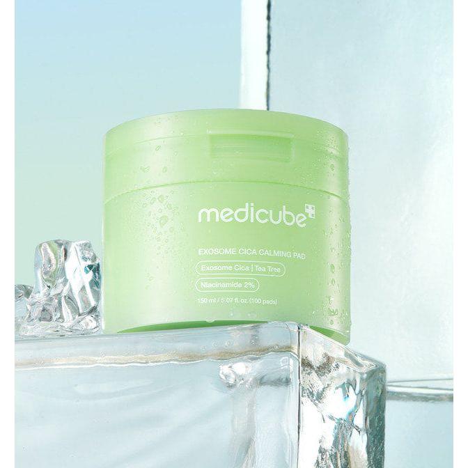 medicube Exosome Cica Calming Pad 150ml/100 Pads - Glam Global UK