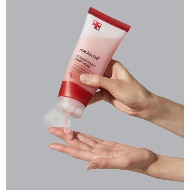 medicube Red Clear Cica Body Scrub 200ml - Glam Global UK