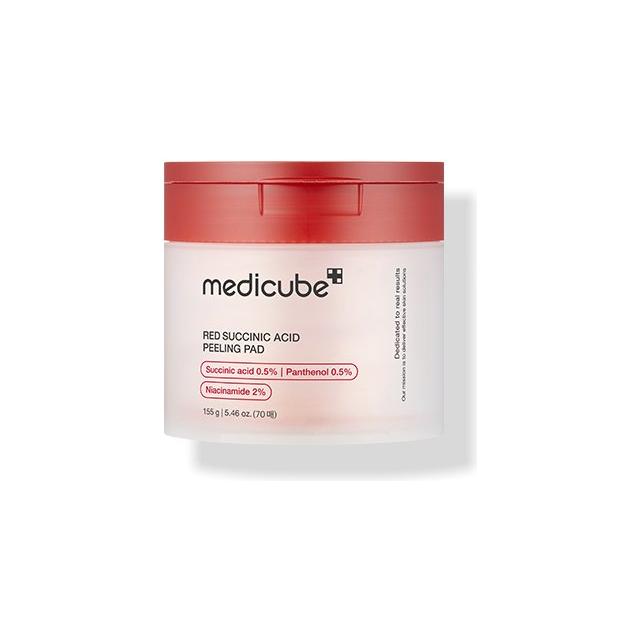 medicube Red Succinic Acid Peeling Pad 155g/70pads - Glam Global UK