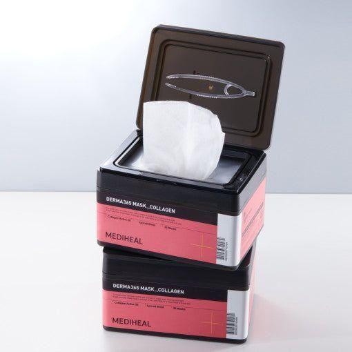 MEDIHEAL Derma 365 Collagen Mask (30 Masks) - Glam Global UKMEDIHEAL