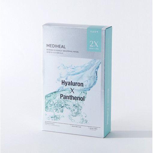 MEDIHEAL Derma Synergy Wrapping Mask Sheet 10P #Hyaluron X Panthenol - Glam Global UK