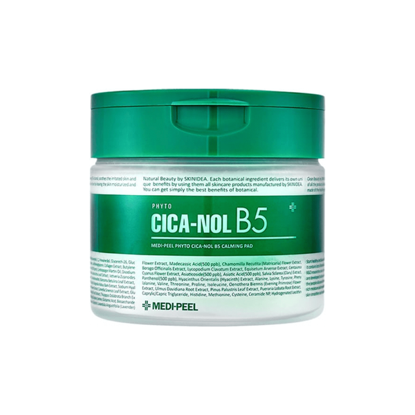 MEDIPEEL PHYTO CICA - NOL B5 Calming Pad – 70pcs/270ml - Glam Global UKMEDIPEEL