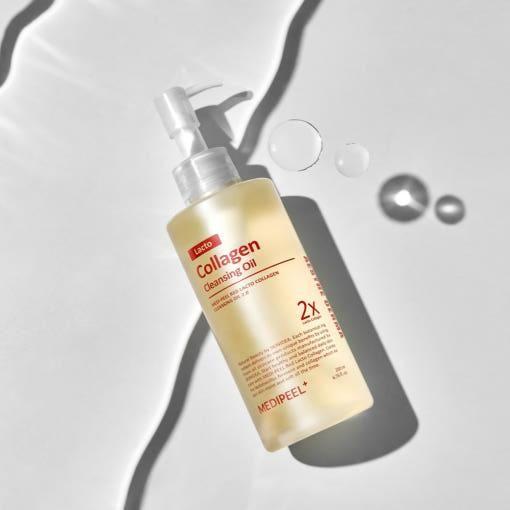 MEDIPEEL Red Lacto Collagen Cleansing Oil 2.0 – 200ml - Glam Global UKMEDIPEEL