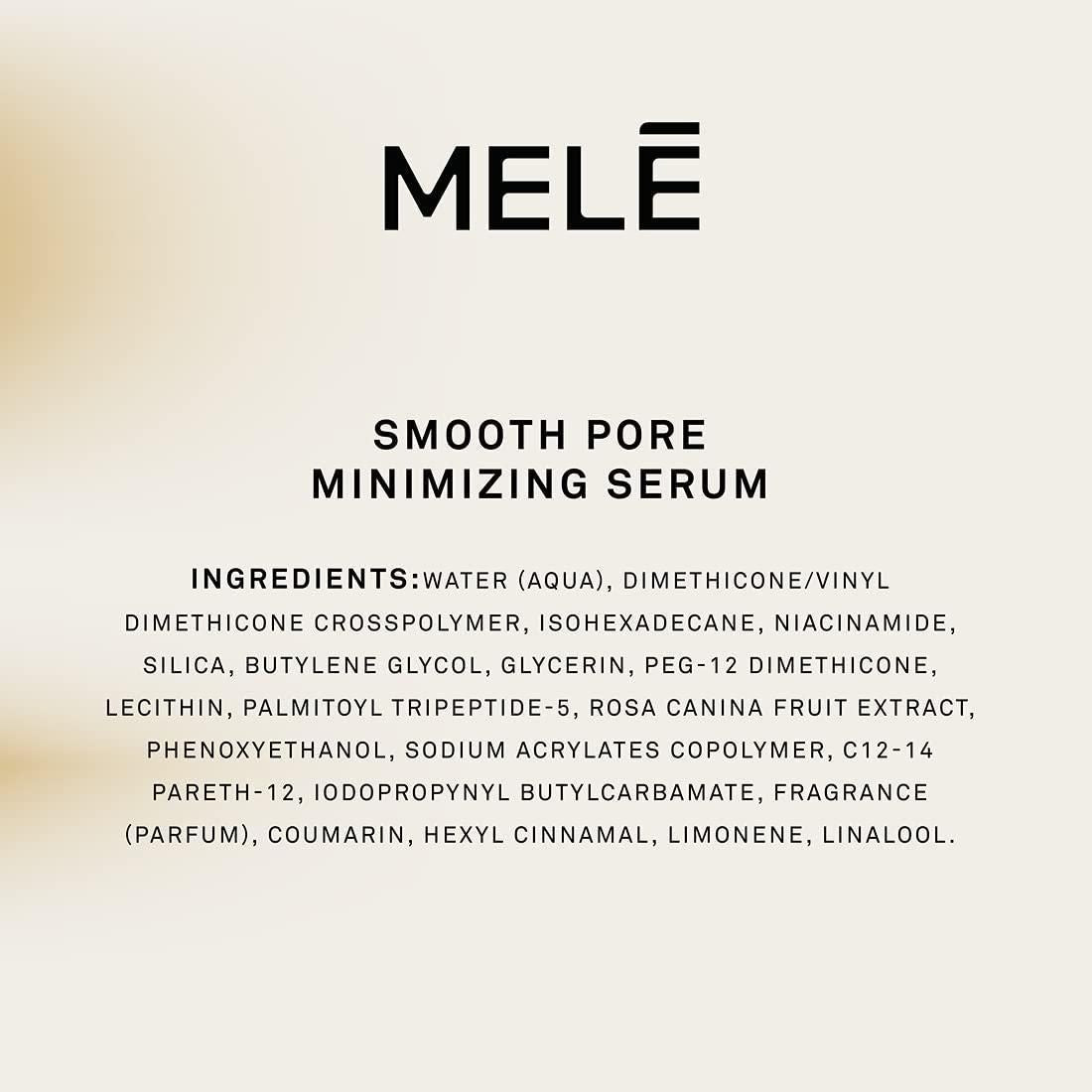 Mele Minimizing Serum - 30ml - Glam Global UK