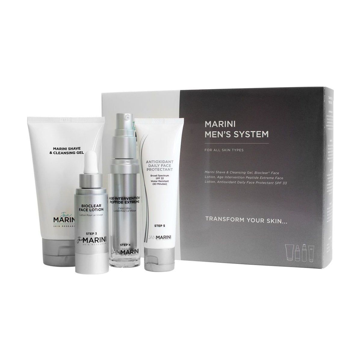 Jan Marini Men's Skincare System | Effortless Routine for Healthy, Vibrant Skin - Glam Global UKJan Marini