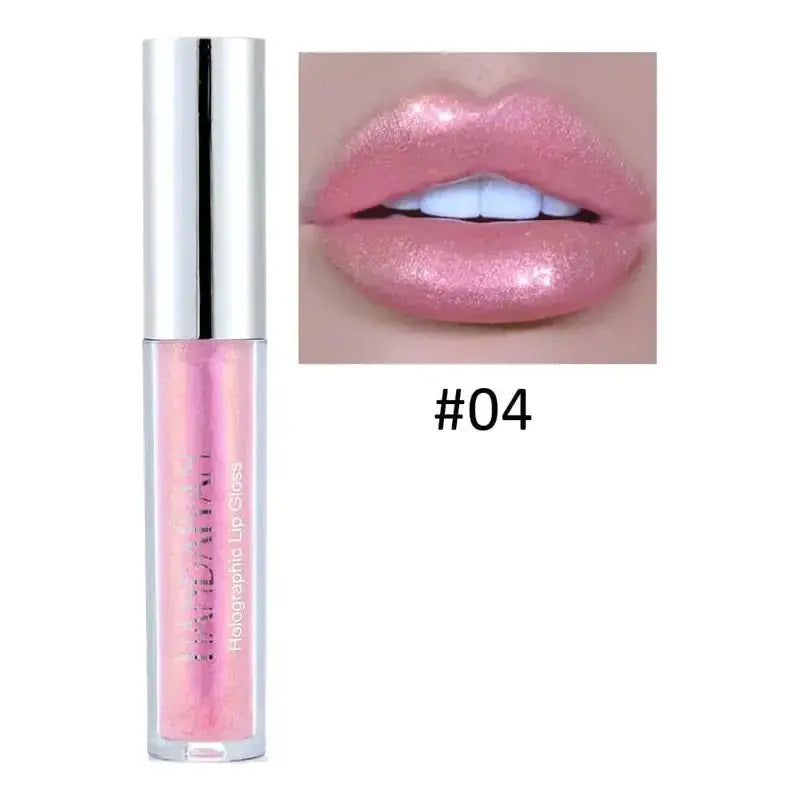 Mermaid Glitter Holographic Lip Gloss - Glam Global UK