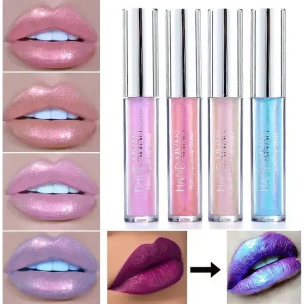 Mermaid Glitter Holographic Lip Gloss - Glam Global UK