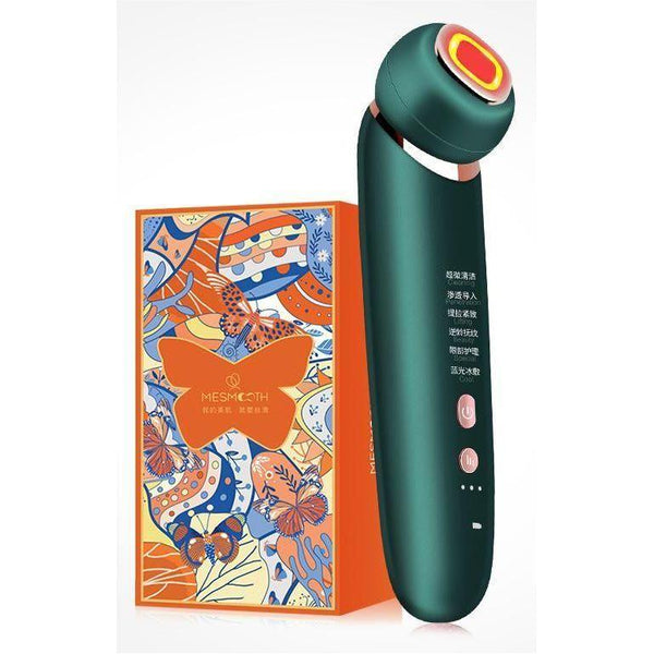 MESMOOTH Home facial Massage cleanser GREEN - Glam Global UKMESMOOTH