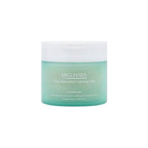 MIGUHARA Cica Bakuchiol Calming Pad 70 pads 150ml - Glam Global UKMIGUHARA