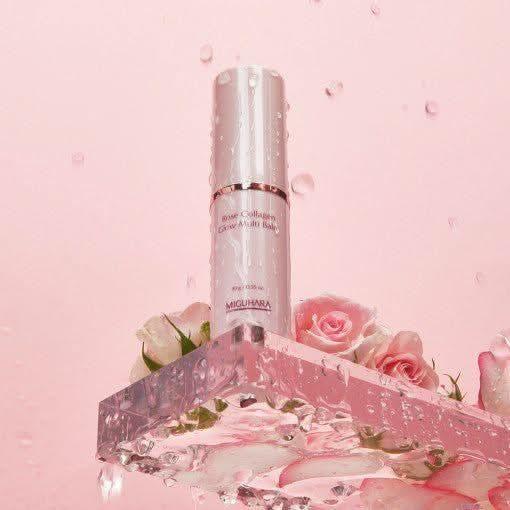 MIGUHARA Rose Collagen Glow Multi Balm 10g - Glam Global UKMIGUHARA