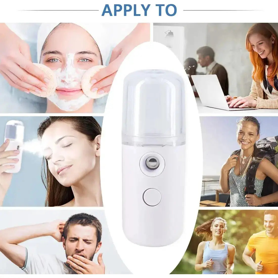 Mini Facial Steamer - Glam Global UK