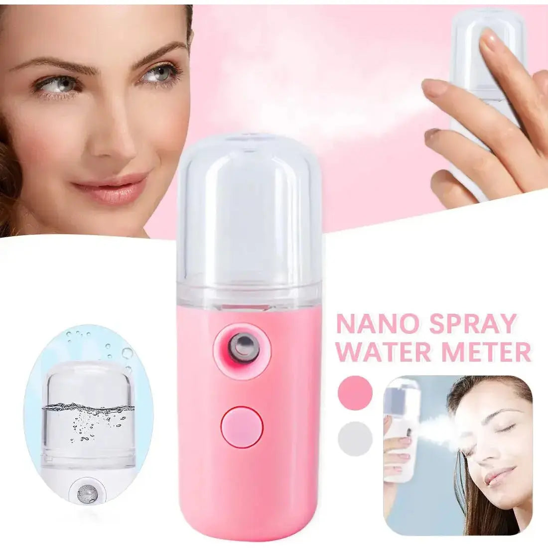 Mini Facial Steamer - Glam Global UK